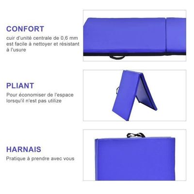 Tapis de fitness bleu 190 x 60 x 1.5 cm | | Magasin en ligne pour vos achats à bas prix Tapis de fitness bleu 190 x 60 x 1.5 cm | | Magasin en ligne pour vos achats à bas prix