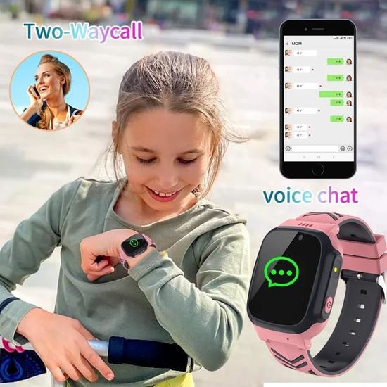 Montre Connectée Enfant Gps, Montre Gps Enfant Cadeau Noel De Sos  Téléphone, Montre Tracker Gps Enfant Anti-Perte Traqueur,I[F2709] -  Cdiscount Téléphonie