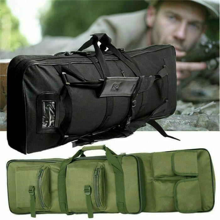 Sac De Transport Pour Arc Traditionnel - Toile Imperméable, Bandoulière, Protection Anti-poussière - 6