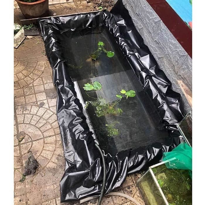 Bassin Poisson Jardin Liner Bâche De Bassin, Bâches Souples pour Bassin