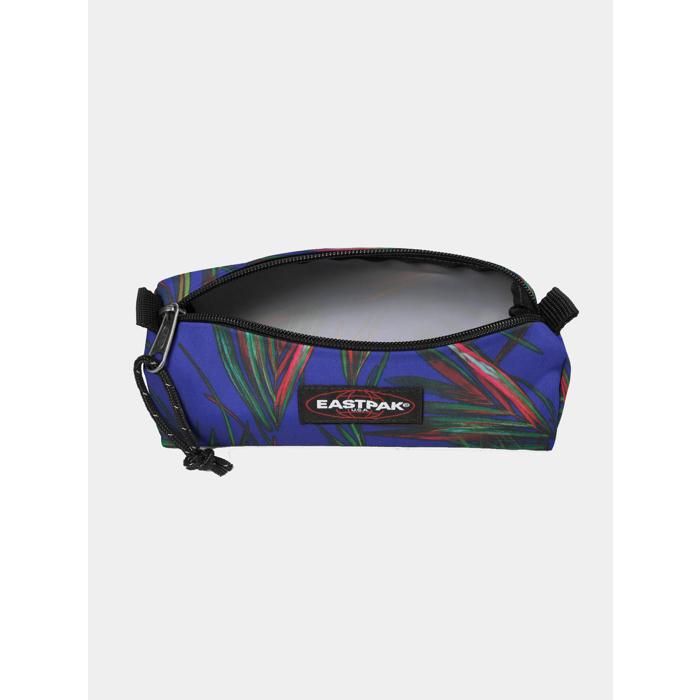 EASTPAK BENCHMARK Single Trousse - Brize Palm Navy Bleu - Organiseur Papeterie