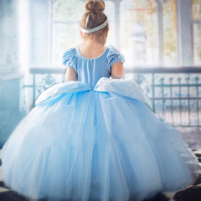 Robe de déguisement princesse bleu pour enfant 2-3 ANS - Cdiscount Jeux -  Jouets