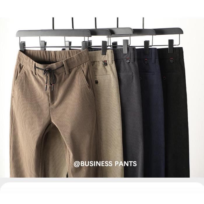 Uniqlo pantalon sales velours homme