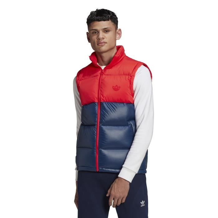 Gilet adidas original online rouge