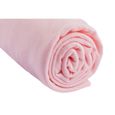 Lot de 3 draps housse coton 40x80/90 - EASY DORT - gris blanc rose - jersey extensible - certifié Oekotex-3