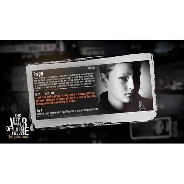 Jeu Xbox One This War Of Mine : The Little Ones - Occasion Très Bon État
