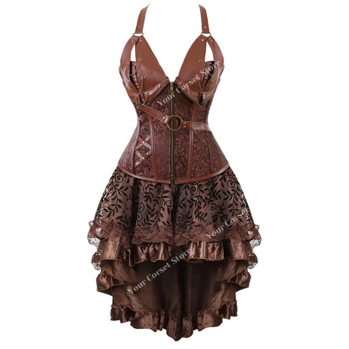 Robe steampunk femme cheap