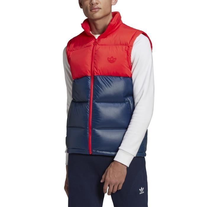 Veste Doudoune Adidas Rouge Homme Doudoune Sans Manches ADIDAS