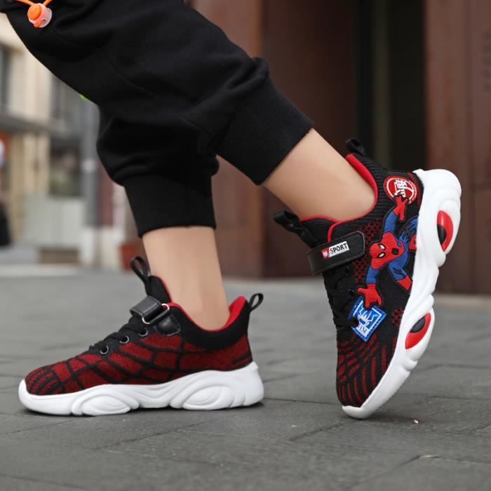 Basket Enfant Chaussures Gar on Fille Baskets Noir Cdiscount