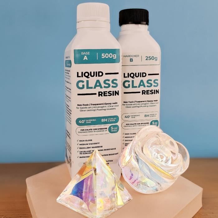 FIL CRISTAL UV - Résine UV transparente monocomposant avec filtre  anti-jaunissement (100 gr) - Cdiscount Beaux-Arts et Loisirs créatifs