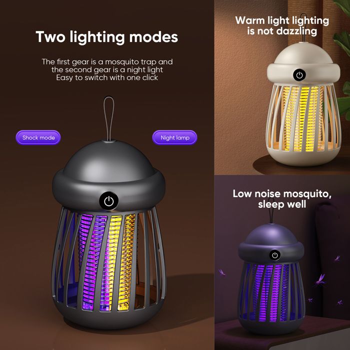 Usb Lampe De Tueur De Moustique,Électrique Bug Zapper Moustique