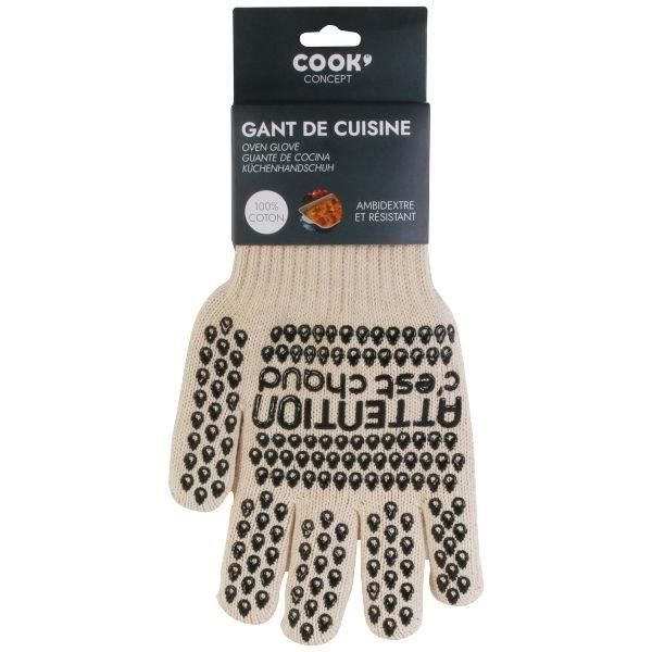 Gants Résistants à La Chaleur 300°C – Coton Et Silicone Antidérapant – Pour Barbecue, Four, Coiffure