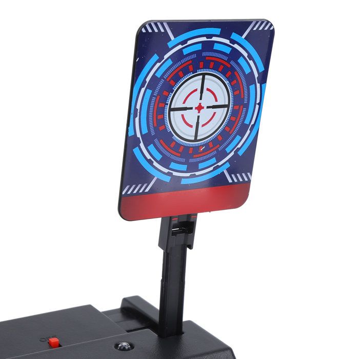 Vistreck Jouet de Cible de Notation électronique pour Enfants-réinitialisation Automatique, Rotation à 360 °, Effet Sonore pour la Pratique la Visée
