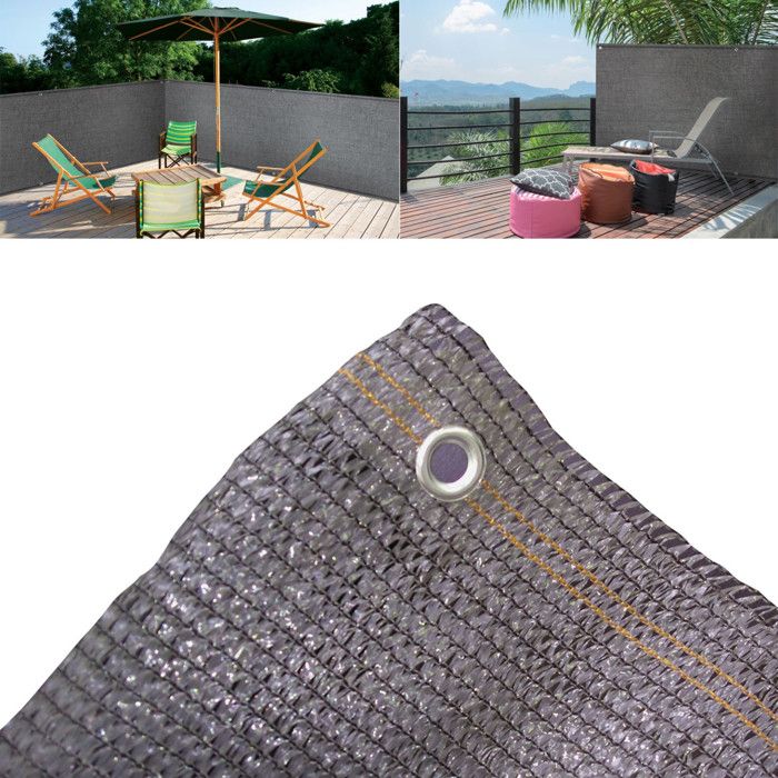 ID MARKET Lien De Fixation Pour Brise Vue 30 M