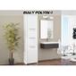 Mostar W1 Meuble Colonne De Salle De Bain 30x30x170 Rangement