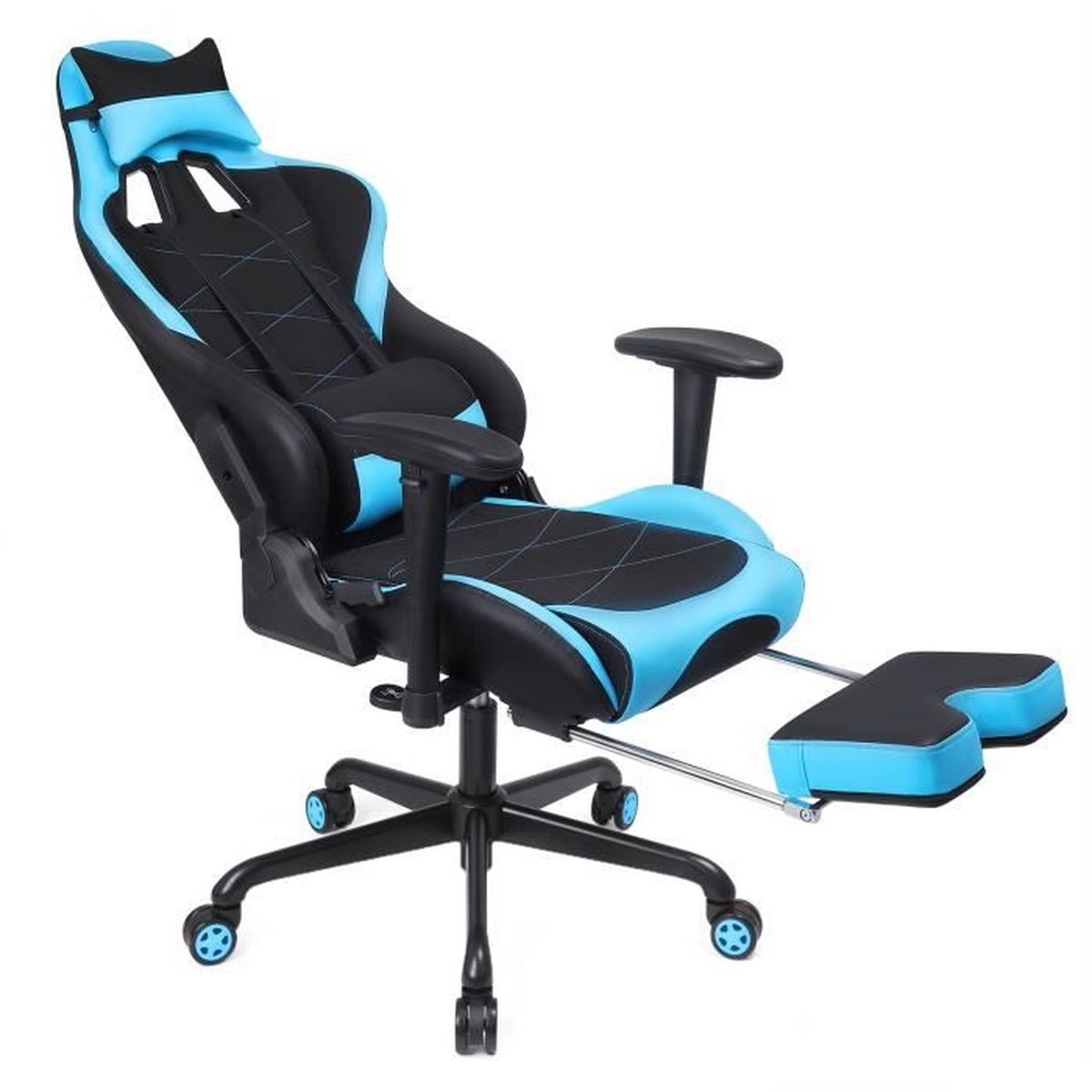 Chaise Gamer Hauteur Reglable 127 5 137 5 Cm Fauteuil De Bureau