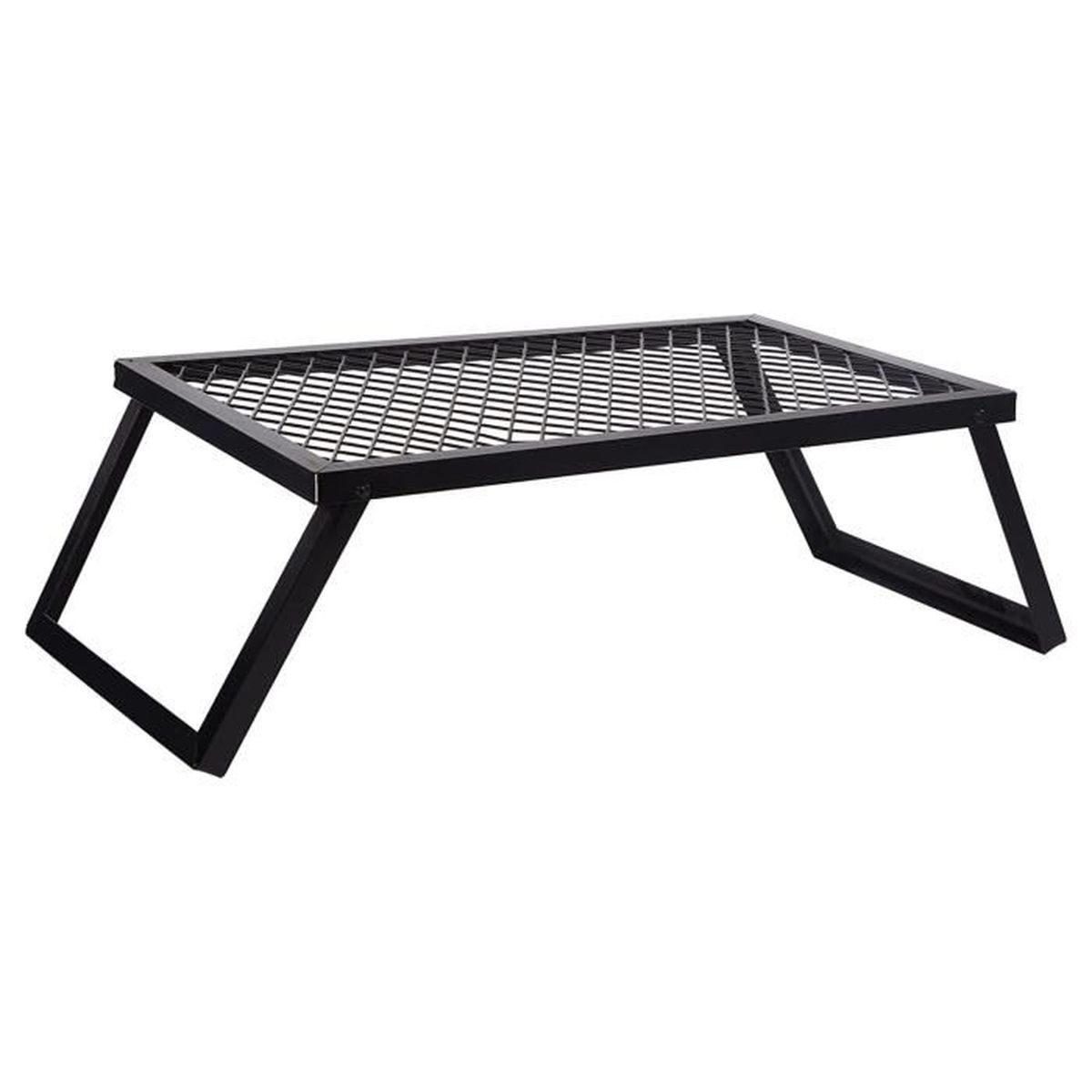 Grille Pliable Support En Acier Inoxydable Avec Rangement Cuisinier Randonnée Pêche Sac Pliable Grillade Cuisine Gadgets Accessoires Pour Pique-Nique En Plein Air Camping Pêche