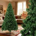 KOTEZU Sapin de Noel Artificiel 240cm, Base de Métal , Décoration de Noël - Vert