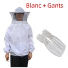 VITATA Vêtements de protection - Blanc - Gants en peau de mouton - Haute qualité - Bonne visibilité - Élastiques