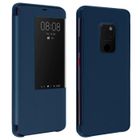 AVIZAR Housse Huawei Mate 20 Étui Grande Fenêtre Translucide Coque Rigide - bleu nuit Bleu