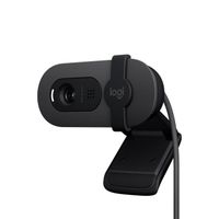 Webcam - Full HD 1080p - LOGITECH - Brio 100 - Microphone intégré - Graphite - (960-001585)
