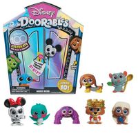 Disney Doorables, Coffret Multi Peek avec 5, 6 ou 7 figurines miniatures surprises, Nouvelle série Disney, à partir de 5 ans
