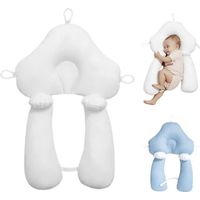 Oreiller de sommeil latéral pour bébé - Pillow - Confortable, Réglable, Amovible - Bleu