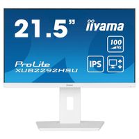 iiyama 21.5' LED - ProLite XUB2292HSU-W6 - Ecran PC Full HD 1080p - 1920 x 1080 pixels - 0.4 ms (MPRT) - Format large 16/9 - Dalle I