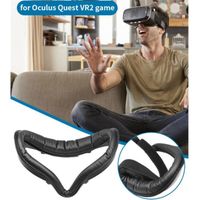 Support d'interface Faciale VR, Coussin de Couverture Mousse Anti-saleté en Cuir PU pour Accessoires Oculus Quest 2