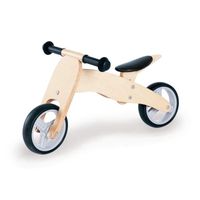 Tricycle en bois naturel Pinolino Mini Charlie - Mixte - A partir de 18 mois