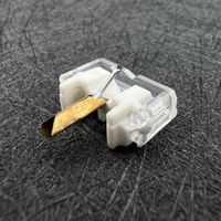 White Stylet de remplacement en diamant pour Shure N44-7M44GM44-7M55EDUAL Chr305 Chr306 GARRARD adhérence LP P,AIGUILLE POUR TAMPON