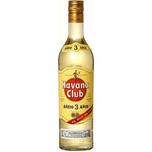 RHUM Rhum Havana Club 3 ans - Rhum blanc - Cuba - 40%vo