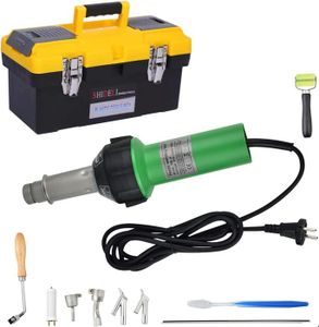Pistolet thermique à souder 1 600 W à température réglable en PP/PVC/PE - Chine Pistolet à air chaud, pistolet thermique
