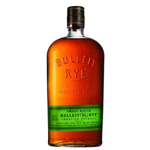 WHISKY BOURBON SCOTCH Bulleit Rye - Kentucky Straight Rye Mash Whiskey -