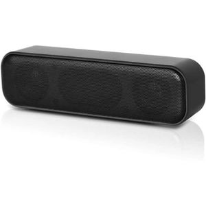 Haut-Parleur dordinateur Barre de Son dordinateur Mini Haut-Parleur de Barre de Son alimenté par USB avec lumière LED pour PC Tablettes Ordinateur Portable de Bureau 