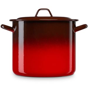 Marmite / Faitout En Tôle Émaillée