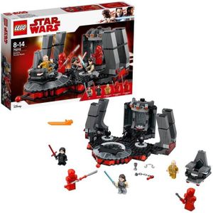 ASSEMBLAGE CONSTRUCTION LEGO Star Wars - Salle du trône de Snoke - 75216 -