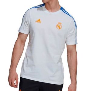 MAILLOT DE FOOTBALL - T-SHIRT DE FOOTBALL - POLO DE FOOTBALL Real Madrid T-shirt Blanc Homme Adidas GU9711