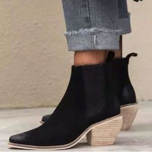 chaussure en daim femme talon