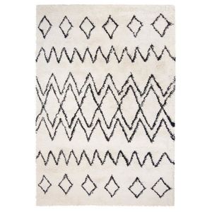 TAPIS Tapis Oran Motifs Berbères Ivoire - 160 x 230 cm