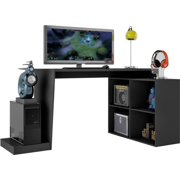 Bureau d'angle Gamer Gaming Informatique - 150 * 120 cm Table PC