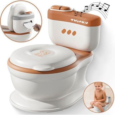 Pot Bébé Interbaby Baby WC - Avec Lumière Et Son | Apprentissage Propreté Fun | Base Antidérapante