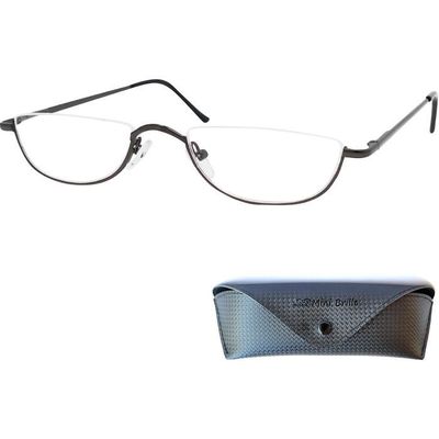 Lunettes De Lecture Demi Lune Style Vintage Cadre En Acier Inoxydable Lunette Homme Et Femme u3494 Achat Vente lunettes de lecture Cdiscount
