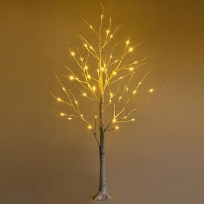 Arbre Lumineux LED Intérieur/extérieur 180cm | 360 LED Blanc Chaud | Fonction Mémoire Anti-coupure | IP44 étanche | Pour Noël, Décoration Annuelle | Marque CushHom