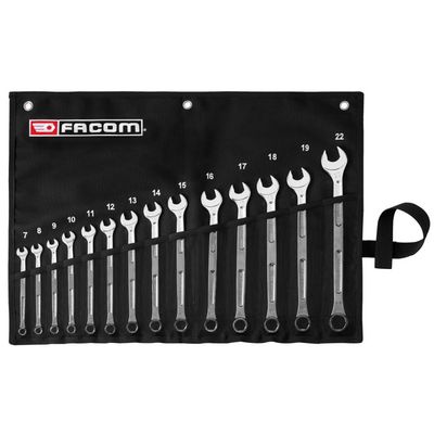 Facom Clé Mixte Plate Longue 50 – Fabriquée En France – Neuf