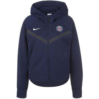 Veste de survetement Nike PSG TECH FLEECE Homme Bleu Manches longues Bleu Cdiscount Sport