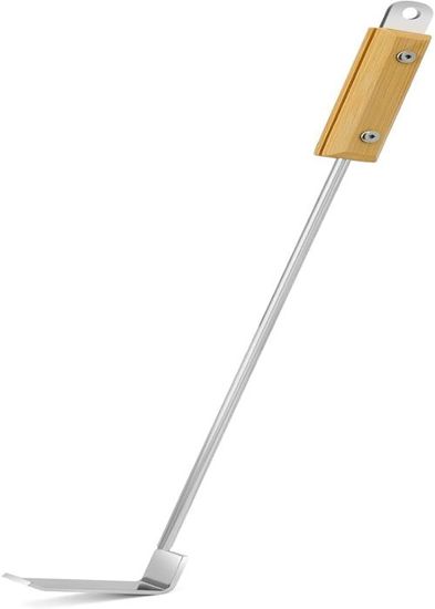 Serviteur De Cheminée Argenté - Poignée En Acier Inoxydable 5 Pièces