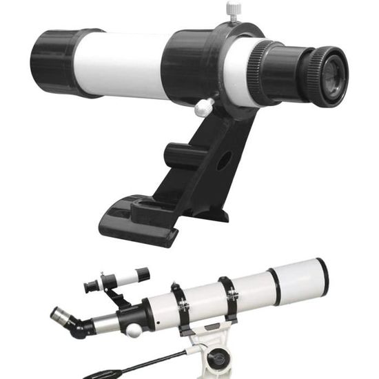 Lunette Astronomique Qqmora Lunette De Recherche De Télescope Astronomique 5X Portée De Telescope Enfant 5 Ans