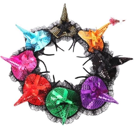 Serre Tete Chat Noir Lot 2 Bandeaux Oreilles Chat Noirs - Halloween, Cosplay, Fêtes - Femme/Fille Bandeau Chat
