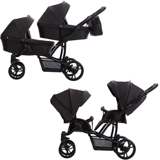 Combine landau 2025 poussette pour jumeaux